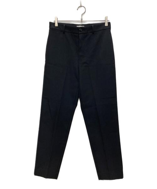 ATON（エイトン）ATON (エイトン) BACK SATIN STANDARD PANTS ブラック サイズ:2の古着・服飾アイテム