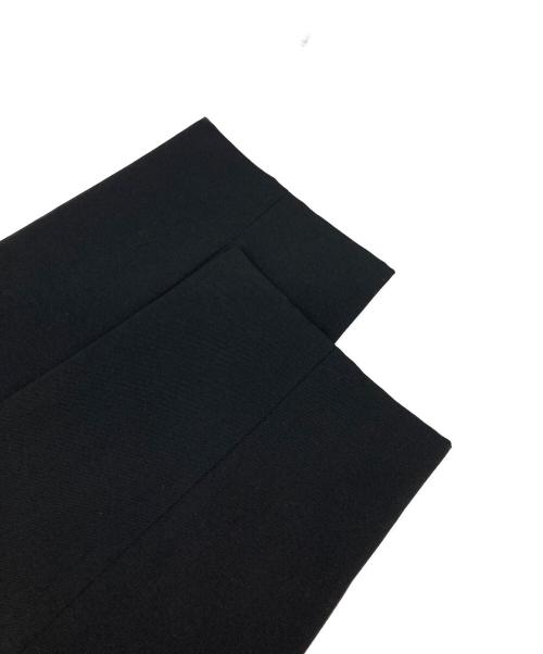 ATON（エイトン）ATON (エイトン) BACK SATIN STANDARD PANTS ブラック サイズ:2の古着・服飾アイテム
