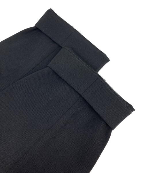 ATON（エイトン）ATON (エイトン) BACK SATIN STANDARD PANTS ブラック サイズ:2の古着・服飾アイテム
