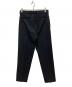 ATON (エイトン) BACK SATIN STANDARD PANTS ブラック サイズ:2：12000円