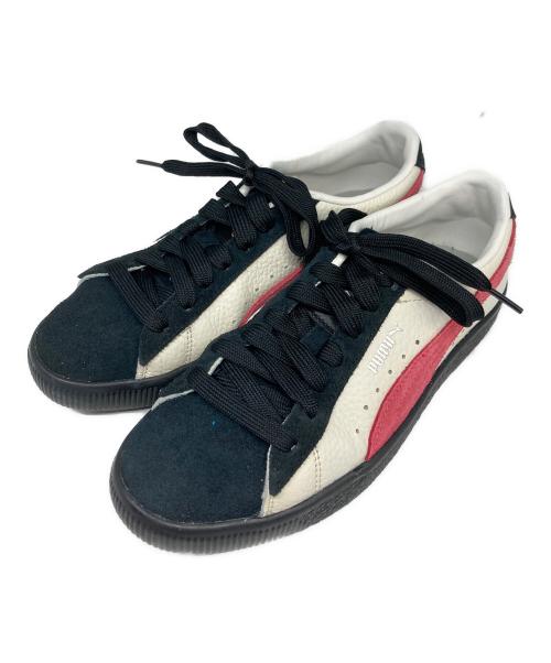 PUMA（プーマ）PUMA (プーマ) SUEDE VTG STAPLE ATMOS スニーカー ホワイト×ブラック サイズ:24.5の古着・服飾アイテム