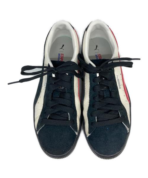PUMA（プーマ）PUMA (プーマ) SUEDE VTG STAPLE ATMOS スニーカー ホワイト×ブラック サイズ:24.5の古着・服飾アイテム