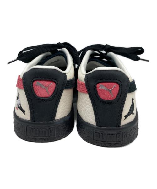 PUMA（プーマ）PUMA (プーマ) SUEDE VTG STAPLE ATMOS スニーカー ホワイト×ブラック サイズ:24.5の古着・服飾アイテム