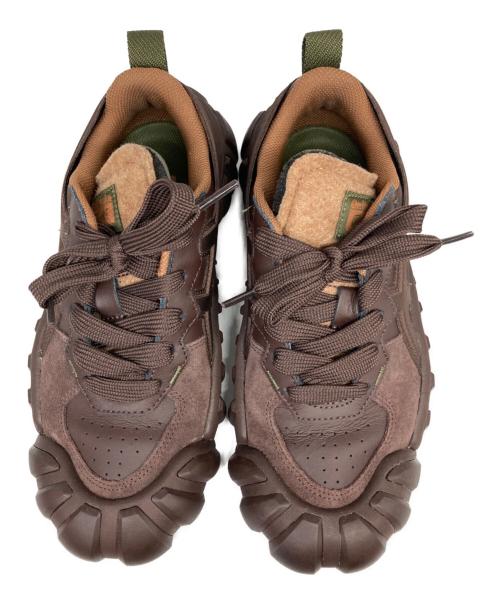 Onitsuka Tiger（オニツカタイガー）Onitsuka Tiger (オニツカタイガー) DENTIGRE LS スニーカー ブラウン サイズ:25の古着・服飾アイテム