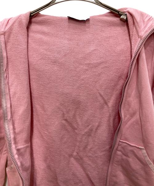 MONCLER（モンクレール）MONCLER (モンクレール) MAGLIA CARDIGAN ジップパーカー ピンク サイズ:ＸＳの古着・服飾アイテム