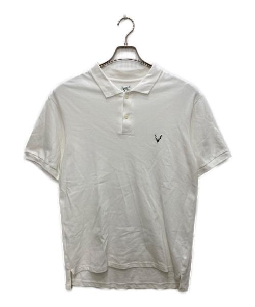 South2 West8（サウスツー ウエストエイト）South2 West8 (サウスツー ウエストエイト) S/S Polo Shirt ホワイト サイズ:Ｍの古着・服飾アイテム