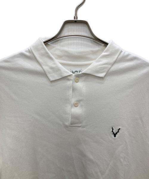 South2 West8（サウスツー ウエストエイト）South2 West8 (サウスツー ウエストエイト) S/S Polo Shirt ホワイト サイズ:Ｍの古着・服飾アイテム