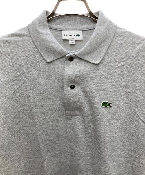 LACOSTE（ラコステ）LACOSTE (ラコステ) ポロシャツ グレー サイズ:Ｍの古着・服飾アイテム