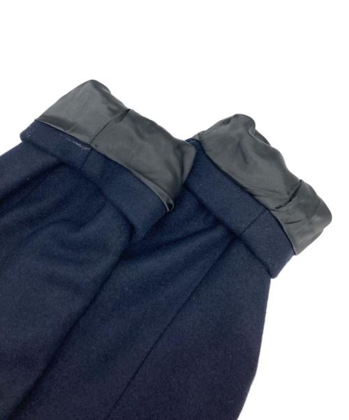 theory（セオリー）theory (セオリー) SOFT MELTON/BOWER TOP COAT ネイビー サイズ:Sの古着・服飾アイテム