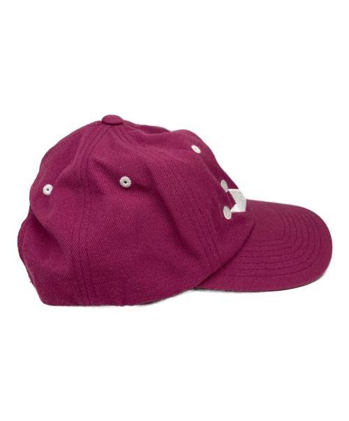 stussy（ステューシー）stussy (ステューシー) クラウンロゴキャップ ピンクの古着・服飾アイテム