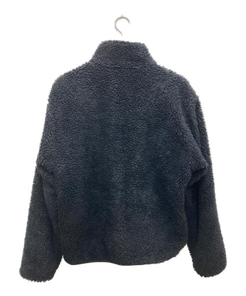 stussy（ステューシー）stussy (ステューシー) SHERPA REVERSIBLE JACKET ブラック サイズ:Lの古着・服飾アイテム