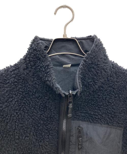 stussy（ステューシー）stussy (ステューシー) SHERPA REVERSIBLE JACKET ブラック サイズ:Lの古着・服飾アイテム