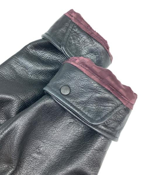 UNION JAP（ユニオンジャップ）UNION JAP (ユニオンジャップ) レザージャケット ブラック サイズ:LLの古着・服飾アイテム