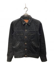black rebel（ブラックレベル）の古着「Road Jack-2 DENIM JKT」｜ブラック