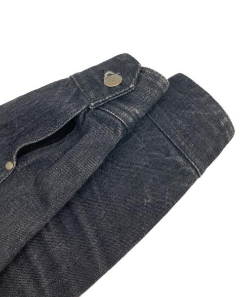 black rebel（ブラックレベル）black rebel (ブラックレベル) Road Jack-2 DENIM JKT ブラック サイズ:Sの古着・服飾アイテム