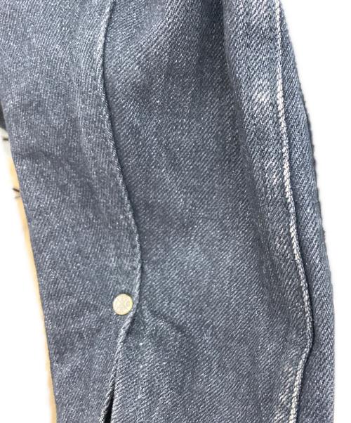 black rebel（ブラックレベル）black rebel (ブラックレベル) Road Jack-2 DENIM JKT ブラック サイズ:Sの古着・服飾アイテム