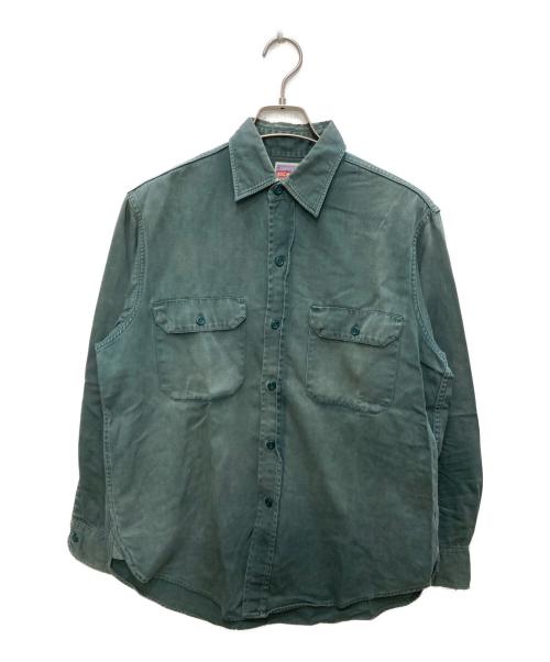 PENNEYS（ペニーズ）PENNEYS (ペニーズ) ヴィンテージシャツ グリーン サイズ:-の古着・服飾アイテム