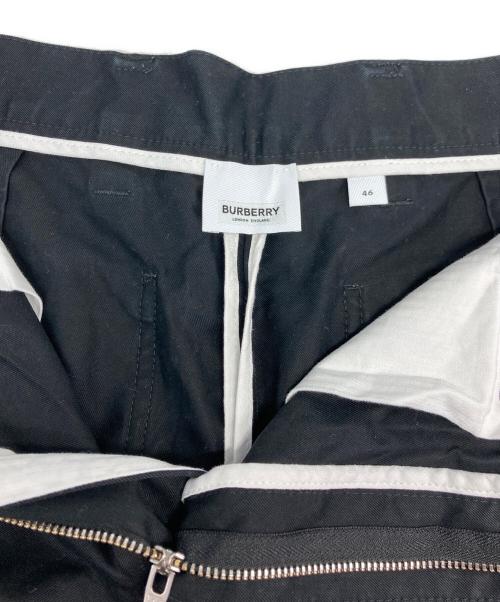 BURBERRY（バーバリー）BURBERRY (バーバリー) ストレートパンツ ブラック サイズ:46の古着・服飾アイテム