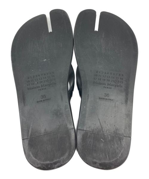 Maison Margiela（メゾンマルジェラ）Maison Margiela (メゾンマルジェラ) 足袋 ビーチサンダル ブラック サイズ:SIZE 36の古着・服飾アイテム