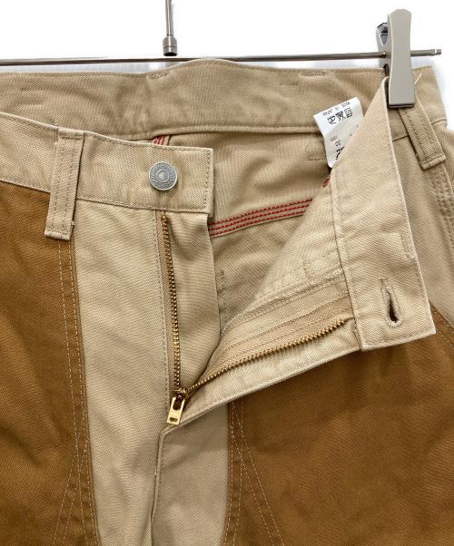 KOJIMA GENES（コジマジーンズ）KOJIMA GENES (コジマジーンズ) モンキーコンポペインターパンツ ベージュ サイズ:SIZE 30の古着・服飾アイテム