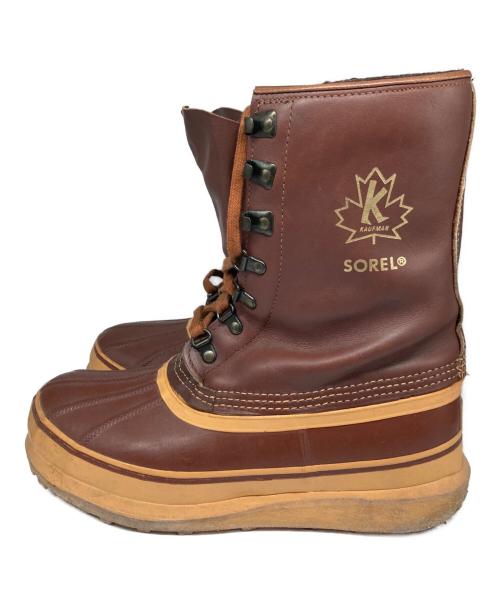 SOREL（ソレル）SOREL (ソレル) KAUFMAN ヴィンテージスノーブーツ ブラウン サイズ:7の古着・服飾アイテム