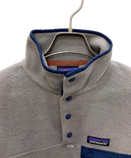 Patagonia（パタゴニア）Patagonia (パタゴニア) ライトウェイト・シンチラ・スナップT・プルオーバー グレー サイズ:XSの古着・服飾アイテム