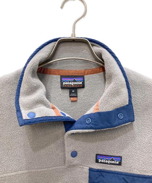 Patagonia（パタゴニア）Patagonia (パタゴニア) ライトウェイト・シンチラ・スナップT・プルオーバー グレー サイズ:XSの古着・服飾アイテム