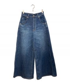 中古・古着通販】SECTION (セクション) DROP FLARE DENIM ブラック