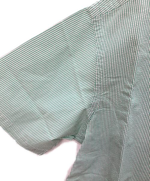 POLO RALPH LAUREN（ポロ・ラルフローレン）POLO RALPH LAUREN (ポロ・ラルフローレン) シアサッカーシャツ グリーン サイズ:XXLの古着・服飾アイテム