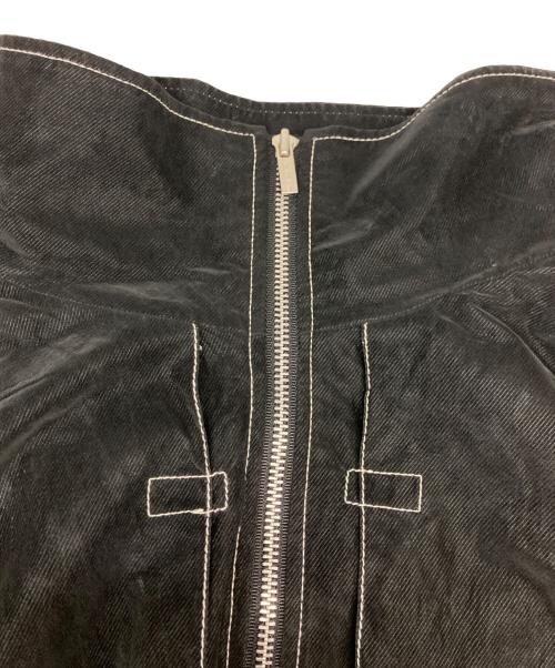 Matin Kim（マーティン・キム）Matin Kim (マーティン・キム) STITCH POINT HIGH NECK JUMPER IN BLACK ブラック サイズ:F 未使用品の古着・服飾アイテム