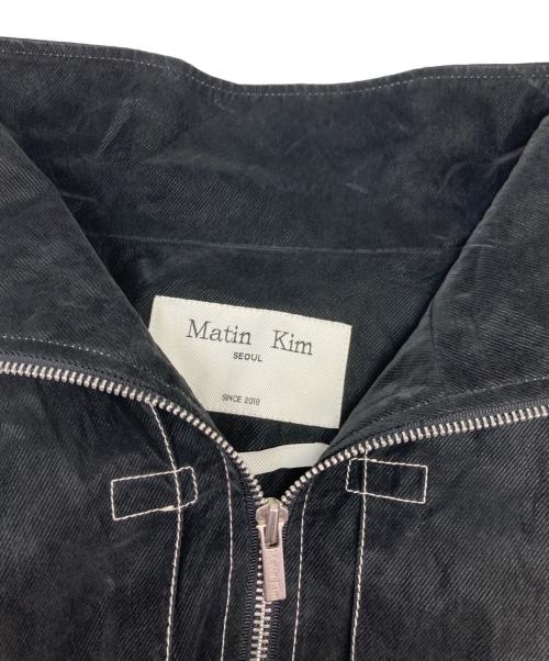 Matin Kim（マーティン・キム）Matin Kim (マーティン・キム) STITCH POINT HIGH NECK JUMPER IN BLACK ブラック サイズ:F 未使用品の古着・服飾アイテム