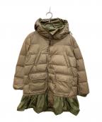 MONCLER×sacaiモンクレール×サカイ）の古着「SERI GIUBBOTTO ダウンジャケット」｜カーキ