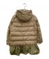 MONCLER (モンクレール) sacai (サカイ) SERI GIUBBOTTO ダウンジャケット カーキ：30000円
