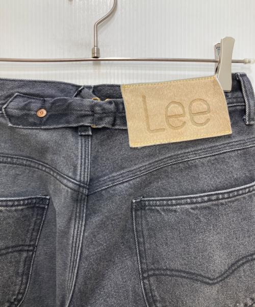 LEE（リー）LEE (リー) INSCRIRE (アンスクリア) journal standard L'essage (ジャーナルスタンダード レサージュ) 別注 インサイドアウトドッキング デニムパンツ ブラック サイズ:Sの古着・服飾アイテム