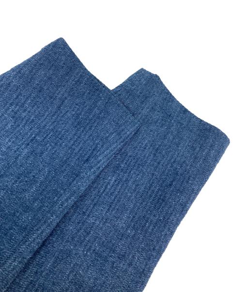 BEAMS HEART（ビームスハート）BEAMS HEART (ビームスハート) シアサッカーデニムプリントセットアップ インディゴ サイズ:50の古着・服飾アイテム