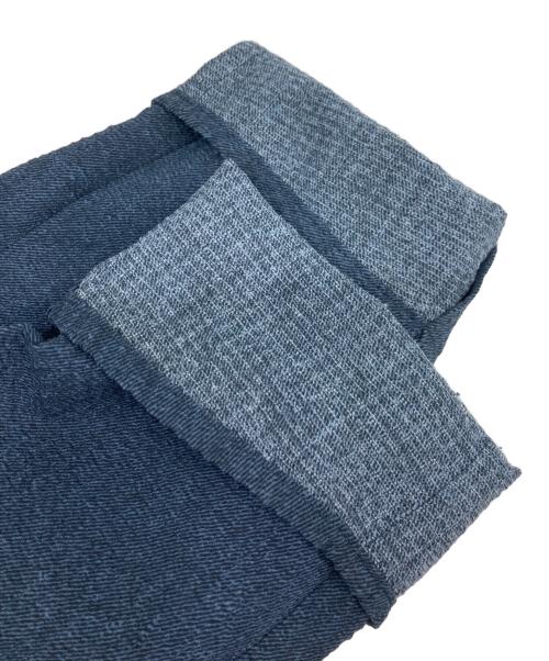 BEAMS HEART（ビームスハート）BEAMS HEART (ビームスハート) シアサッカーデニムプリントセットアップ インディゴ サイズ:50の古着・服飾アイテム