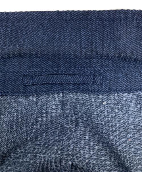 BEAMS HEART（ビームスハート）BEAMS HEART (ビームスハート) シアサッカーデニムプリントセットアップ インディゴ サイズ:50の古着・服飾アイテム