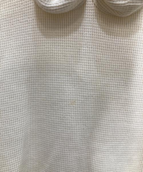 PALACE（パレス）PALACE (パレス) WAFFLE SHIRT ホワイト サイズ:Sの古着・服飾アイテム