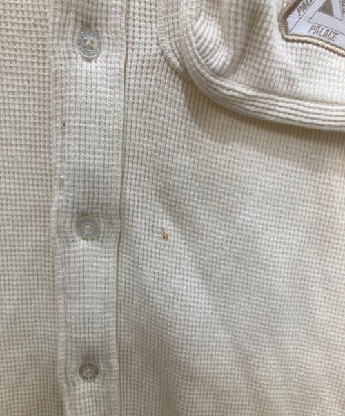 PALACE（パレス）PALACE (パレス) WAFFLE SHIRT ホワイト サイズ:Sの古着・服飾アイテム