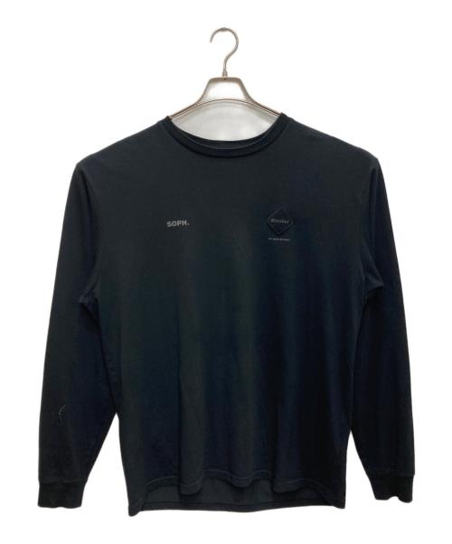 SOPH.（ソフ）SOPH. (ソフ) YOHJI YAMAMOTO (ヨウジヤマモト) L/S TEAM EMBLEM TEE/L/S チーム エンブレム ティー ブラック サイズ:Ｌの古着・服飾アイテム