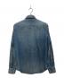 RRL (ダブルアールエル) デニムウエスタンシャツ インディゴ サイズ:Ｍ：16000円