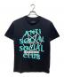 anti social social CLUB（アンチソーシャルソーシャルクラブ）の古着「プリントTシャツ」｜ブラック