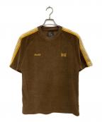 Needles×PALACEニードルズ×パレス）の古着「TOWELLING T-SHIRT/タオル地 Tシャツ」｜ブラウン