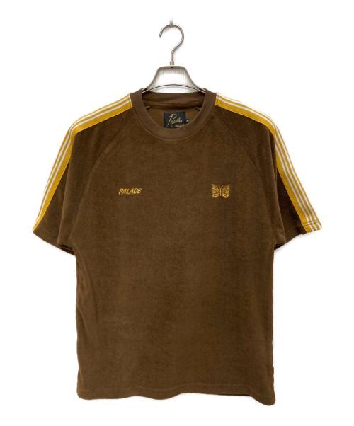 Needles（ニードルズ）Needles (ニードルズ) PALACE (パレス) TOWELLING T-SHIRT/タオル地 Tシャツ ブラウン サイズ:Ｍの古着・服飾アイテム