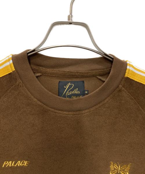 Needles（ニードルズ）Needles (ニードルズ) PALACE (パレス) TOWELLING T-SHIRT/タオル地 Tシャツ ブラウン サイズ:Ｍの古着・服飾アイテム