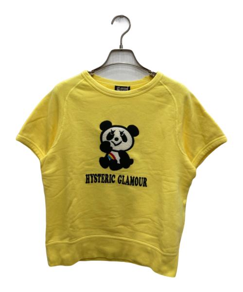 Hysteric Glamour（ヒステリックグラマー）Hysteric Glamour (ヒステリックグラマー) パンダTシャツ イエロー サイズ:Free 未使用品の古着・服飾アイテム