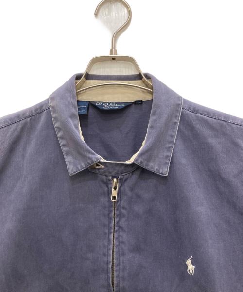 POLO RALPH LAUREN（ポロ・ラルフローレン）POLO RALPH LAUREN (ポロ・ラルフローレン) 80’S 三角タグ スイングトップ ネイビー サイズ:Mの古着・服飾アイテム