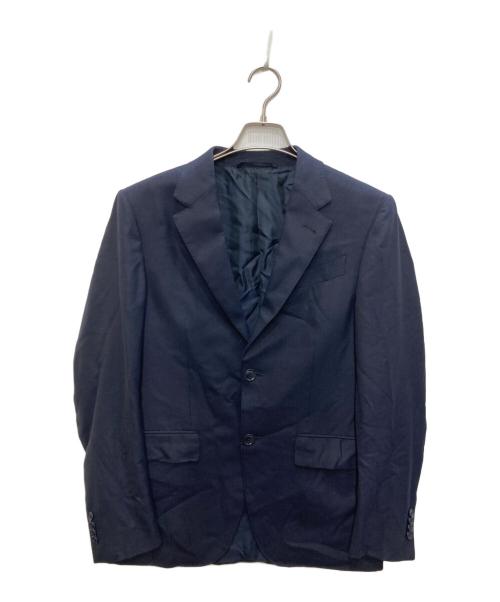 ERMENEGILDO ZEGNA（エルメネジルド・ゼニア）ERMENEGILDO ZEGNA (エルメネジルド・ゼニア) テーラードジャケット ネイビー サイズ:44の古着・服飾アイテム
