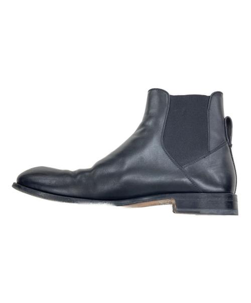 ZEGNA（ゼニア）ZEGNA (ゼニア) サイドゴアブーツ ブラック サイズ:８1/2UKの古着・服飾アイテム