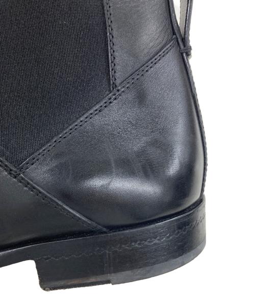 ZEGNA（ゼニア）ZEGNA (ゼニア) サイドゴアブーツ ブラック サイズ:８1/2UKの古着・服飾アイテム